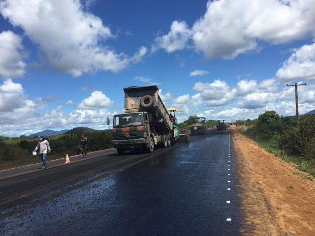 Obras na BR 432 / Roraima